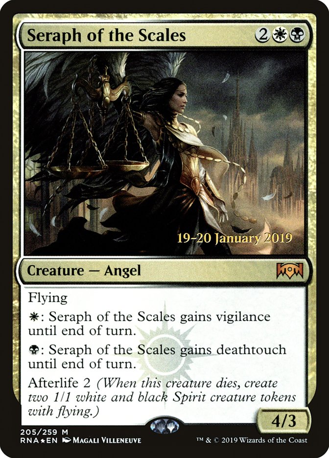 Seraph of the Scales [Ravnica Allegiance Prerelease Promos] - The Mythic Store | 24h Order Processing