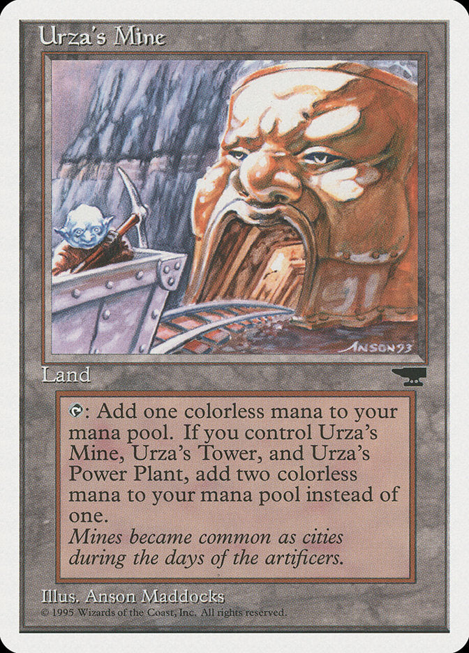 Urza's Mine (Mine Cart Entering Mouth) [Chronicles] - The Mythic Store | 24h Order Processing