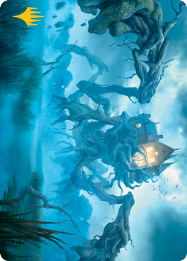 Creeping Inn Art Card (Gold-Stamped Signature) [Innistrad: Midnight Hunt Art Series] - The Mythic Store | 24h Order Processing