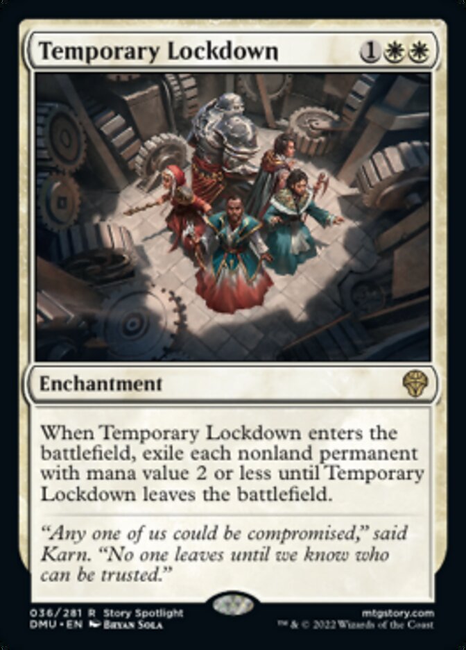 Temporary Lockdown [Dominaria United] - The Mythic Store | 24h Order Processing