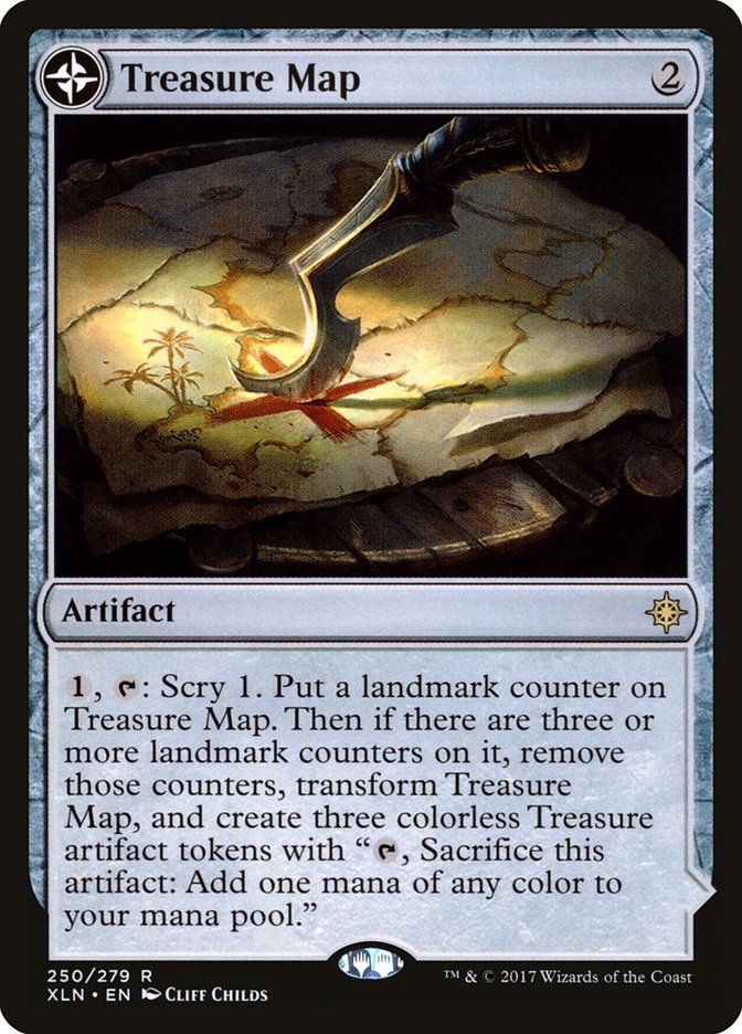 Treasure Map // Treasure Cove [Ixalan] - The Mythic Store | 24h Order Processing