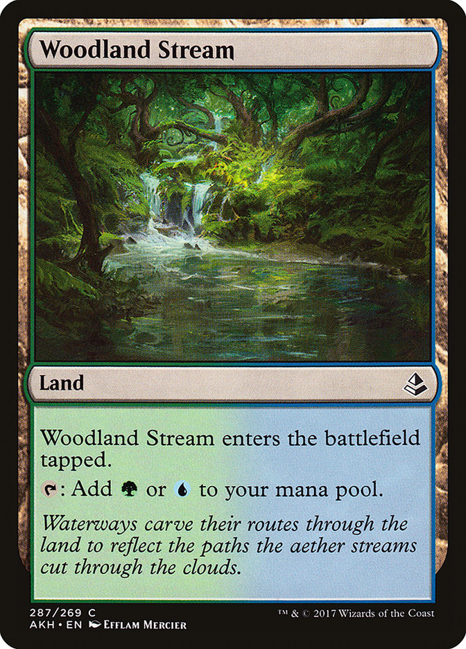 Woodland Stream [Amonkhet] - The Mythic Store | 24h Order Processing