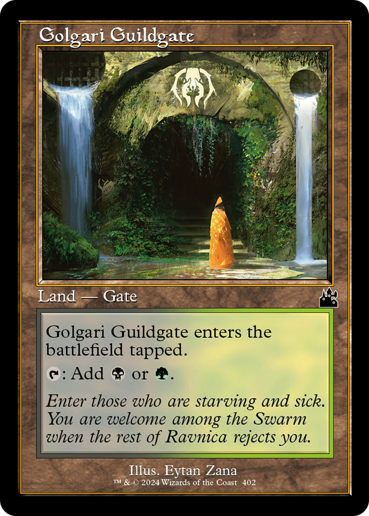 Golgari Guildgate (Retro Frame) [Ravnica Remastered] - The Mythic Store | 24h Order Processing