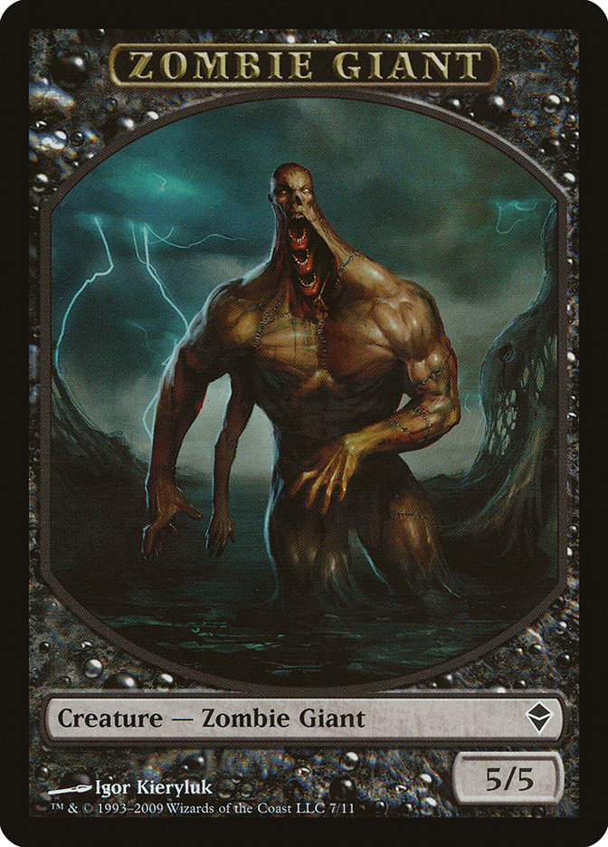 Zombie Giant Token [Zendikar Tokens] - The Mythic Store | 24h Order Processing