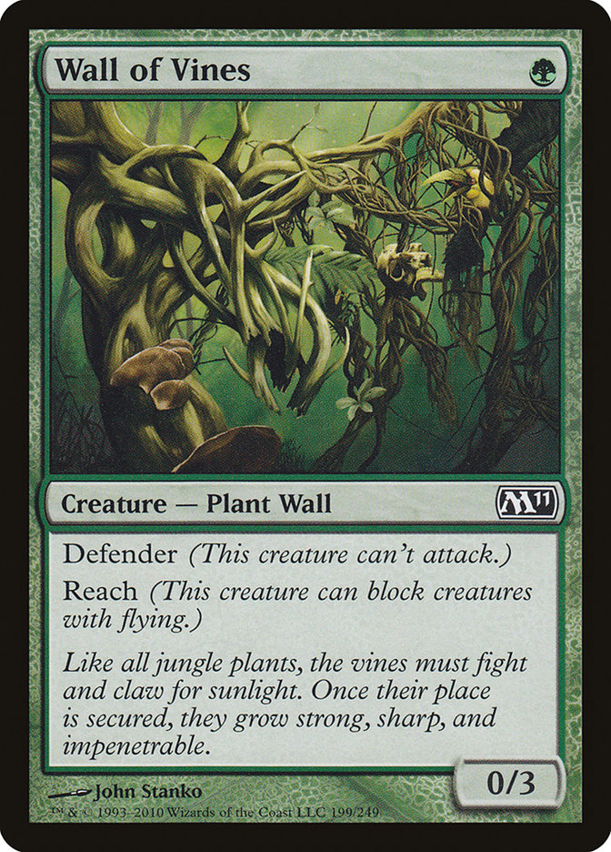 Wall of Vines [Magic 2011] - The Mythic Store | 24h Order Processing