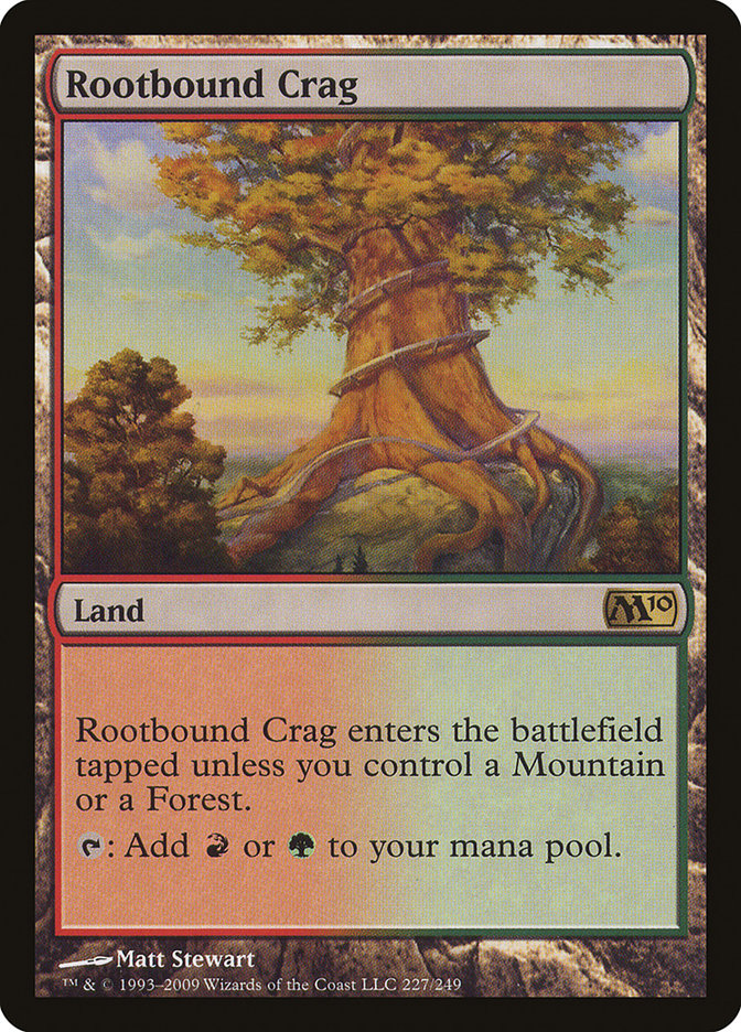 Rootbound Crag [Magic 2010] - The Mythic Store | 24h Order Processing