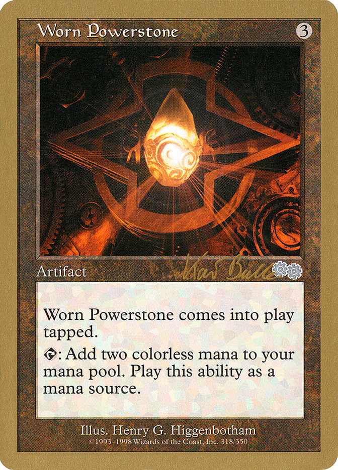 Worn Powerstone (Kai Budde) [World Championship Decks 1999] - The Mythic Store | 24h Order Processing