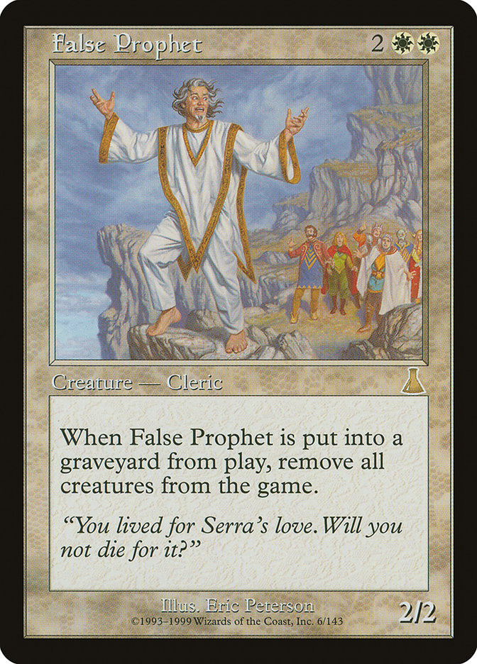 False Prophet [Urza's Destiny] - The Mythic Store | 24h Order Processing