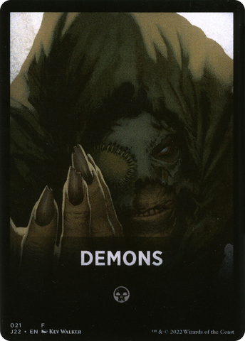 Demons Theme Card [Jumpstart 2022 Front Cards] - The Mythic Store | 24h Order Processing