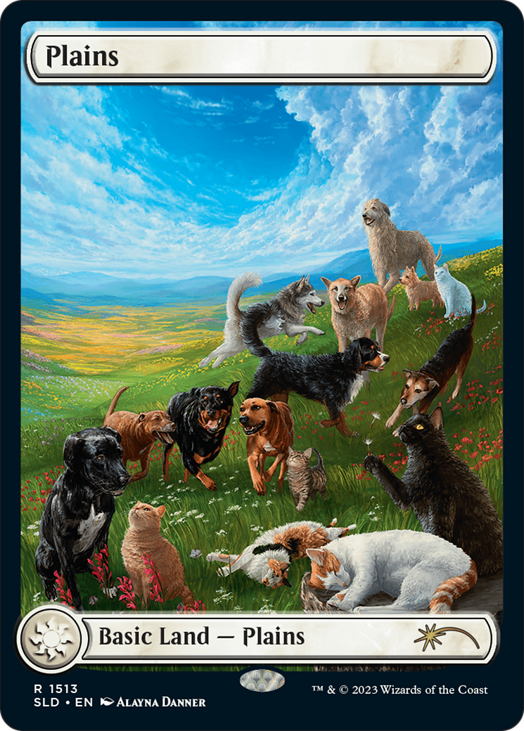 Plains (1513) [Secret Lair Commander Deck: Raining Cats and Dogs] - The Mythic Store | 24h Order Processing