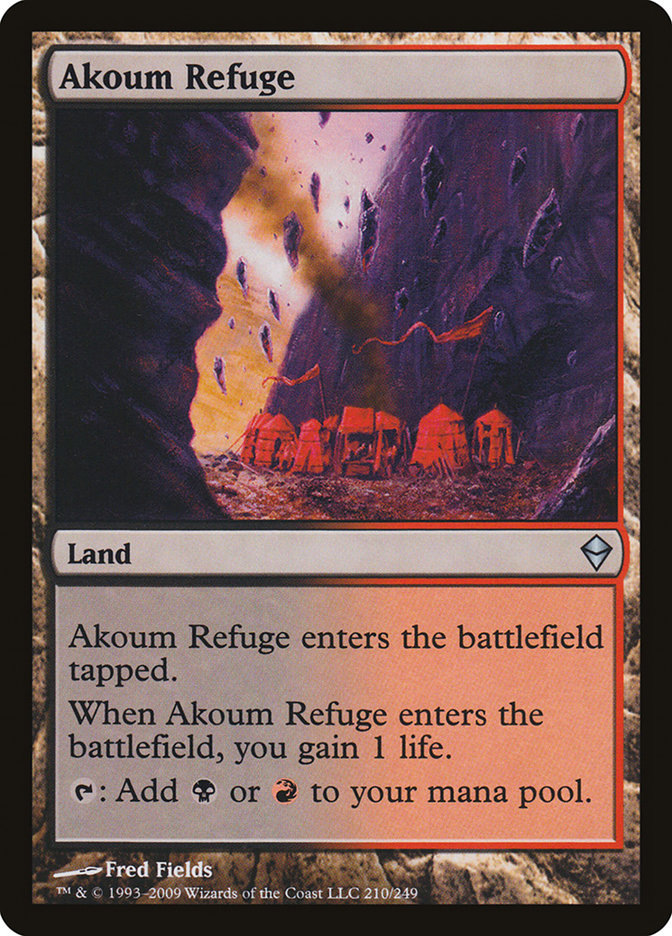 Akoum Refuge [Zendikar] - The Mythic Store | 24h Order Processing