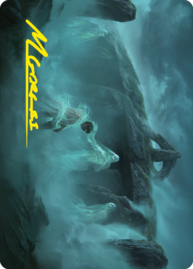 Fog on the Barrow-Downs Art Card (Gold-Stamped Signature) [The Lord of the Rings: Tales of Middle-earth Art Series] - The Mythic Store | 24h Order Processing