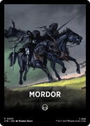 Mordor Theme Card [The Lord of the Rings: Tales of Middle-Earth Tokens] - The Mythic Store | 24h Order Processing