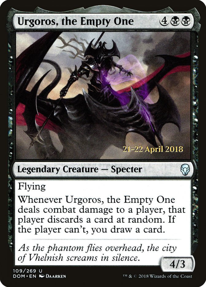 Urgoros, the Empty One [Dominaria Prerelease Promos] - The Mythic Store | 24h Order Processing