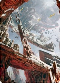 Mountain 3 Art Card [Zendikar Rising Art Series] - The Mythic Store | 24h Order Processing