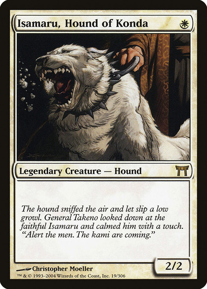 Isamaru, Hound of Konda [Champions of Kamigawa] - The Mythic Store | 24h Order Processing