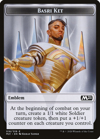 Basri Ket Emblem [Core Set 2021 Tokens] - The Mythic Store | 24h Order Processing