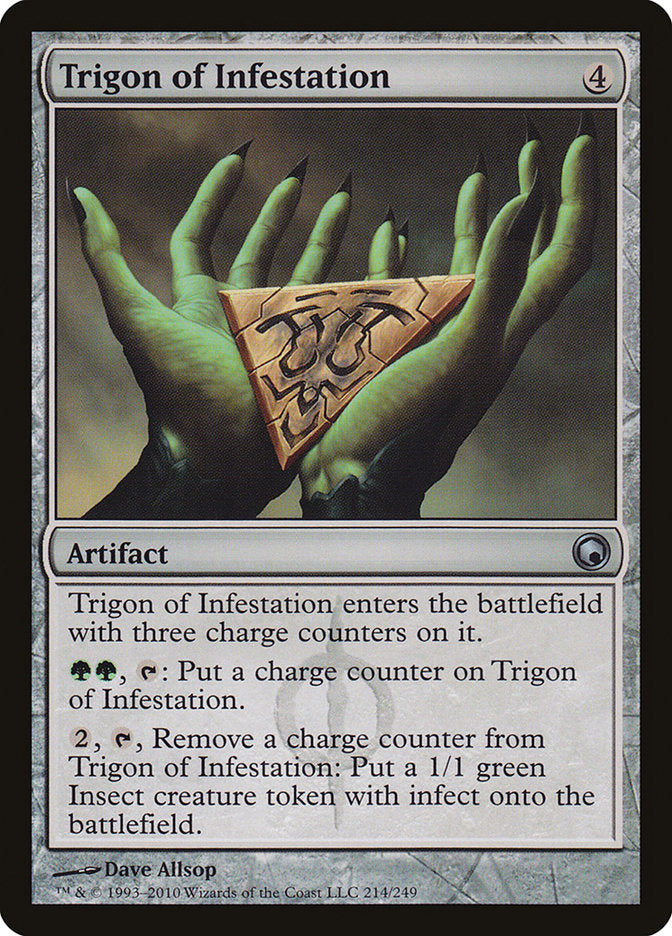 Trigon of Infestation [Scars of Mirrodin] - The Mythic Store | 24h Order Processing