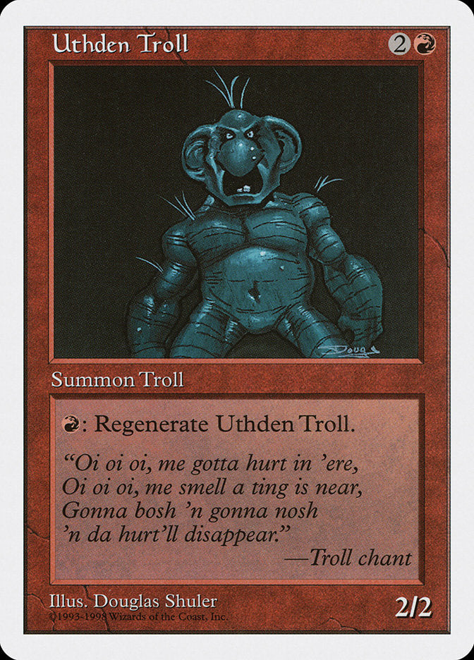 Uthden Troll [Anthologies] - The Mythic Store | 24h Order Processing