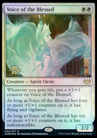 Voice of the Blessed [Innistrad: Crimson Vow Prerelease Promos] - The Mythic Store | 24h Order Processing