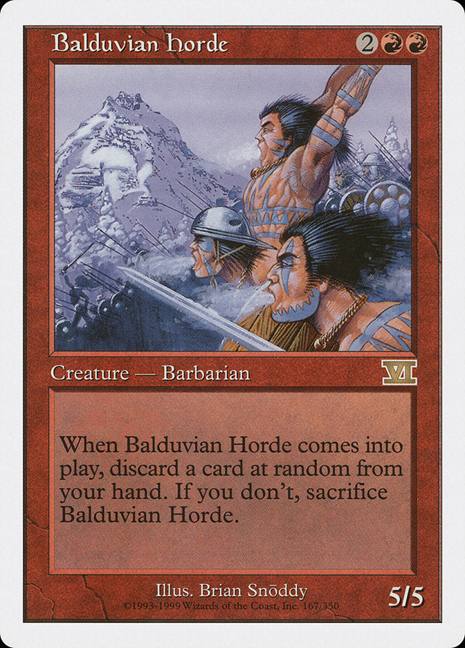 Balduvian Horde [Classic Sixth Edition] - The Mythic Store | 24h Order Processing