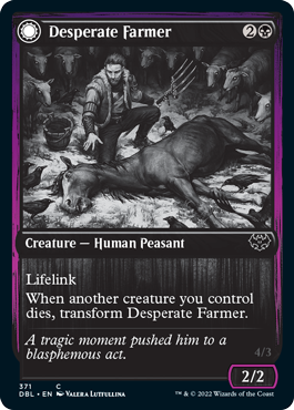 Desperate Farmer // Depraved Harvester [Innistrad: Double Feature] - The Mythic Store | 24h Order Processing
