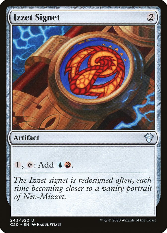 Izzet Signet [Commander 2020] - The Mythic Store | 24h Order Processing