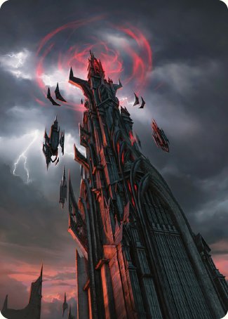 Barad-dur Art Card [The Lord of the Rings: Tales of Middle-earth Art Series] - The Mythic Store | 24h Order Processing
