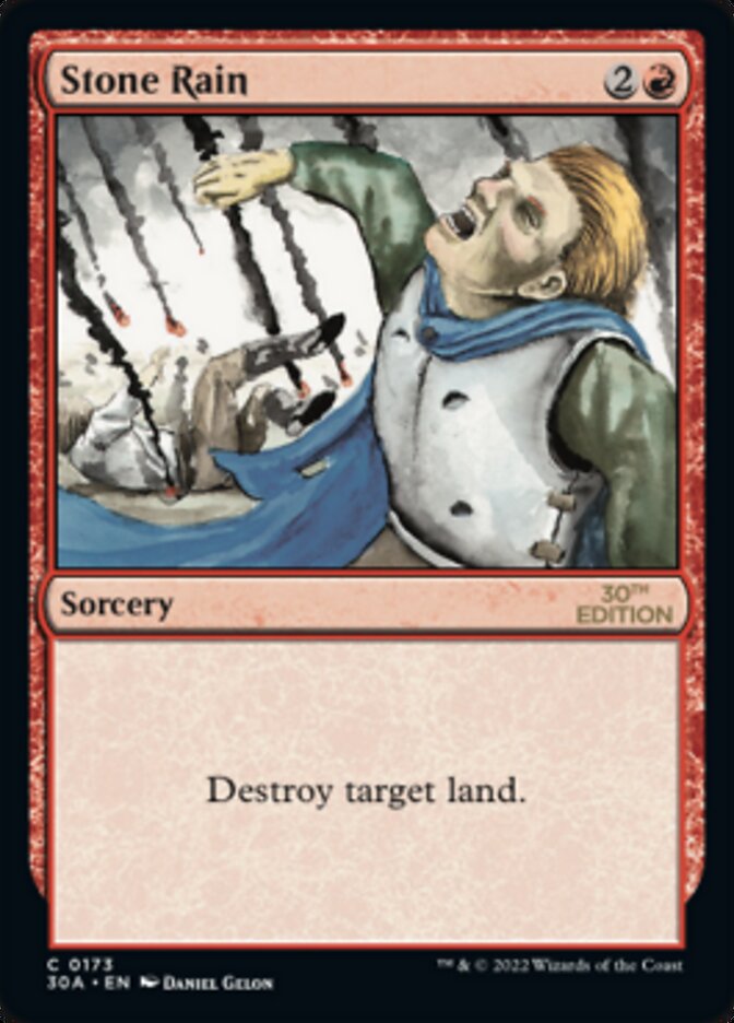 Stone Rain [30th Anniversary Edition] - The Mythic Store | 24h Order Processing