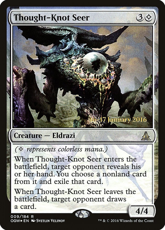 Thought-Knot Seer [Oath of the Gatewatch Prerelease Promos] - The Mythic Store | 24h Order Processing