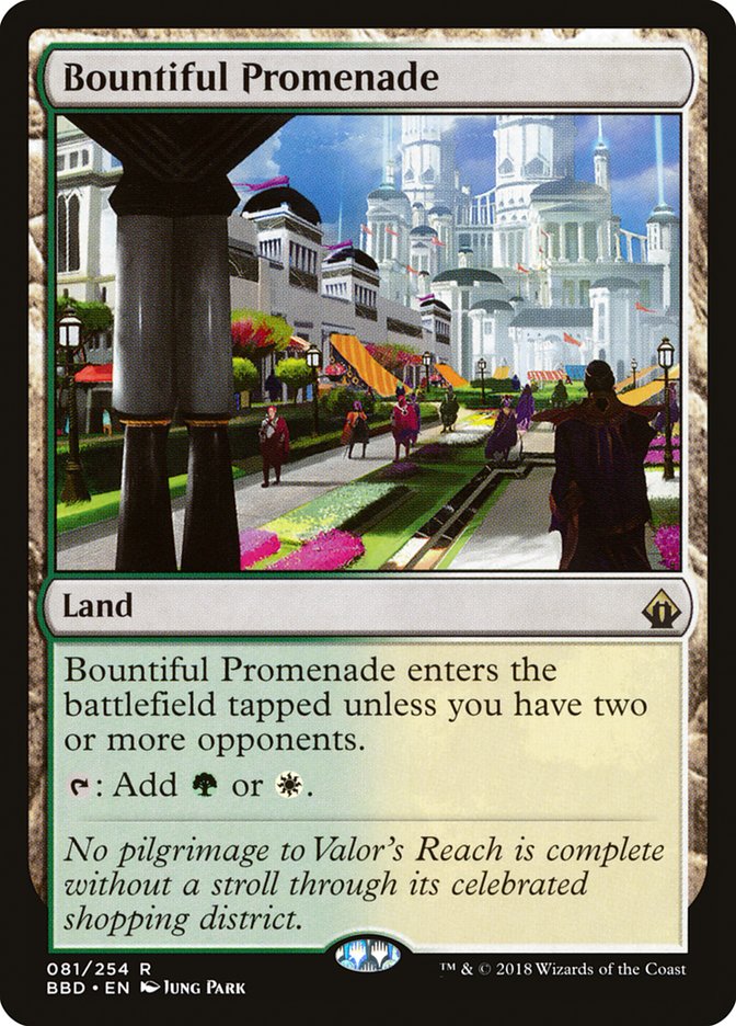 Bountiful Promenade [Battlebond] - The Mythic Store | 24h Order Processing