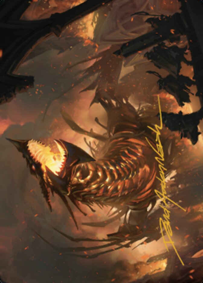 The Fall of Kroog Art Card (Gold-Stamped Signature) [The Brothers' War Art Series] - The Mythic Store | 24h Order Processing