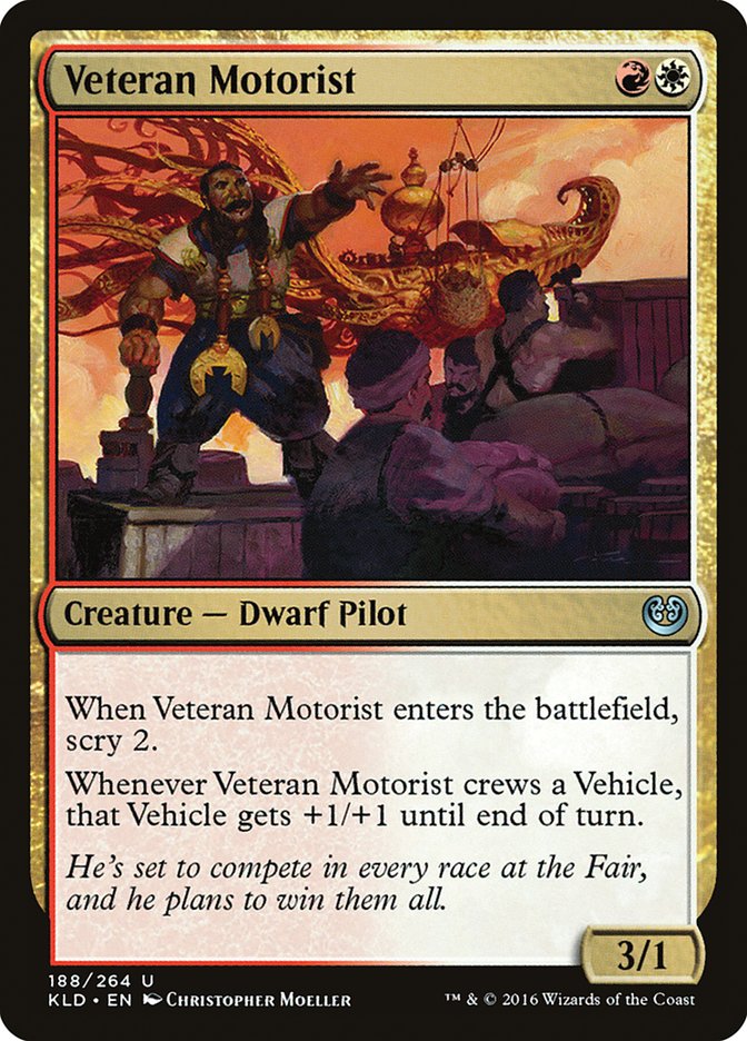 Veteran Motorist [Kaladesh] - The Mythic Store | 24h Order Processing