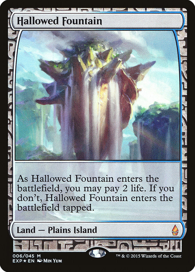 Hallowed Fountain [Zendikar Expeditions] - The Mythic Store | 24h Order Processing