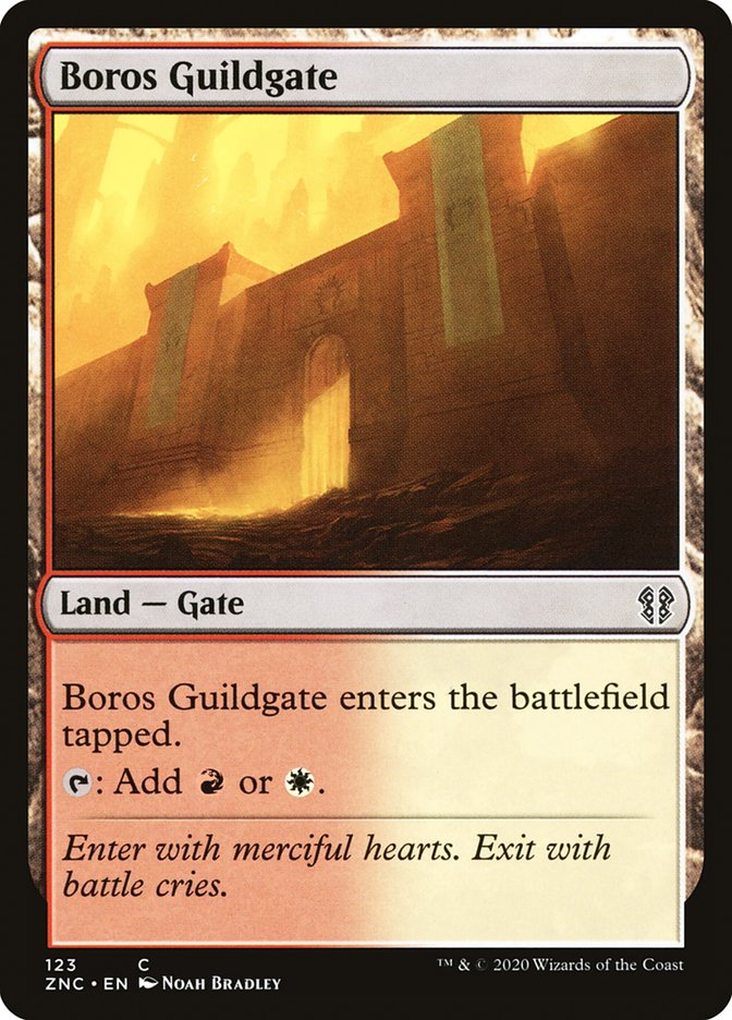 Boros Guildgate [Zendikar Rising Commander] - The Mythic Store | 24h Order Processing