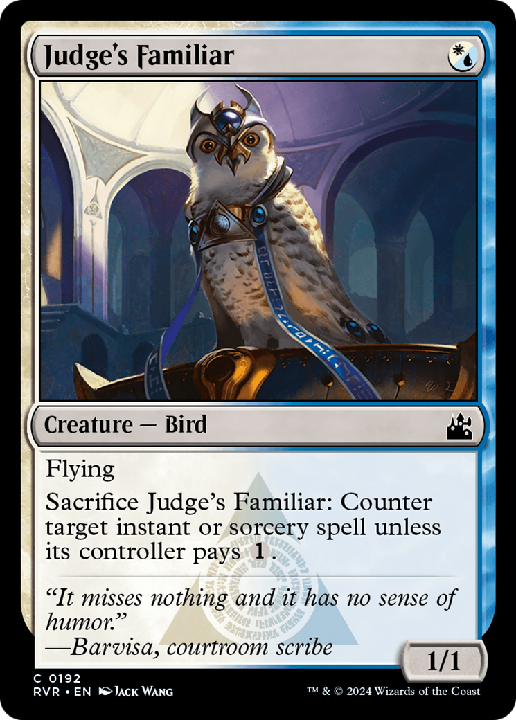 Judge's Familiar [Ravnica Remastered] - The Mythic Store | 24h Order Processing