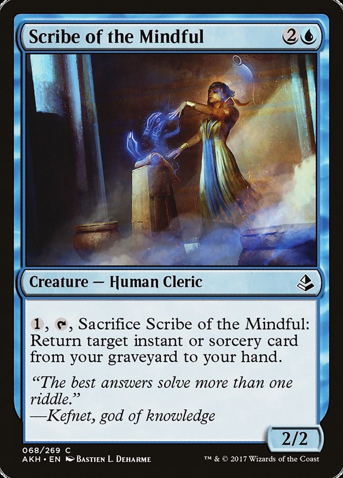 Scribe of the Mindful [Amonkhet] - The Mythic Store | 24h Order Processing