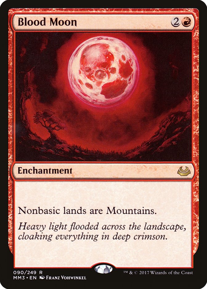 Blood Moon [Modern Masters 2017] - The Mythic Store | 24h Order Processing