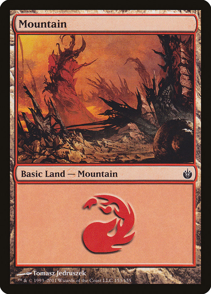 Mountain (153) [Mirrodin Besieged] - The Mythic Store | 24h Order Processing