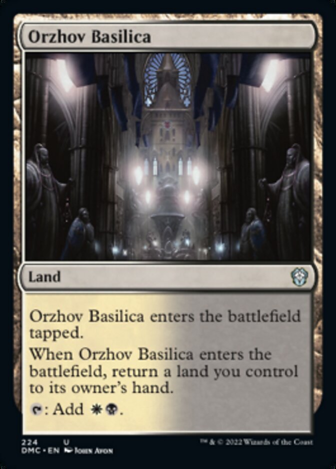 Orzhov Basilica [Dominaria United Commander] - The Mythic Store | 24h Order Processing