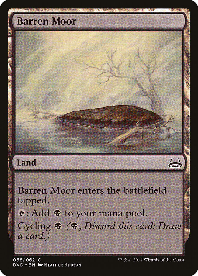 Barren Moor (Divine vs. Demonic) [Duel Decks Anthology] - The Mythic Store | 24h Order Processing