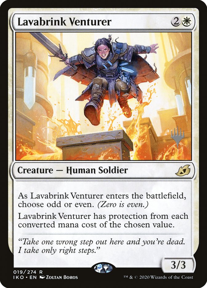 Lavabrink Venturer (Promo Pack) [Ikoria: Lair of Behemoths Promos] - The Mythic Store | 24h Order Processing