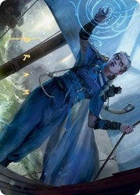 Inga Rune-Eyes Art Card (Gold-Stamped Signature) [Kaldheim Art Series] - The Mythic Store | 24h Order Processing