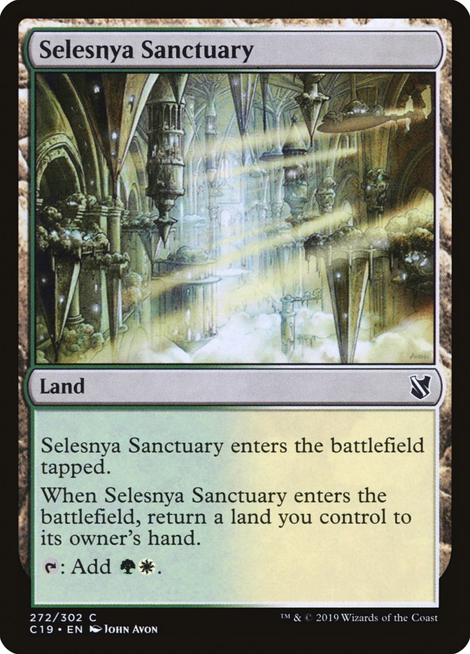 Selesnya Sanctuary [Commander 2019] - The Mythic Store | 24h Order Processing