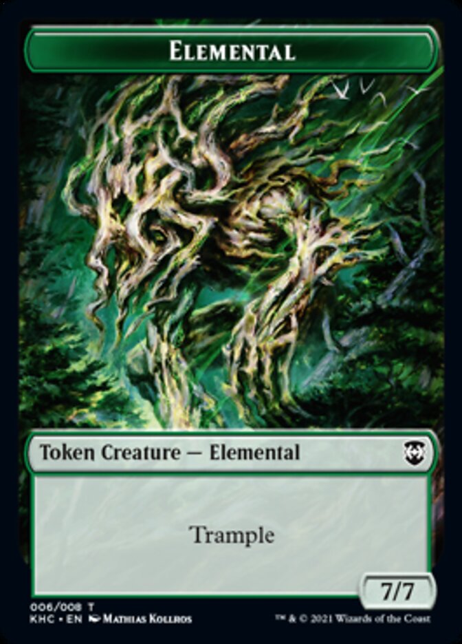 Elemental Token [Kaldheim Commander Tokens] - The Mythic Store | 24h Order Processing