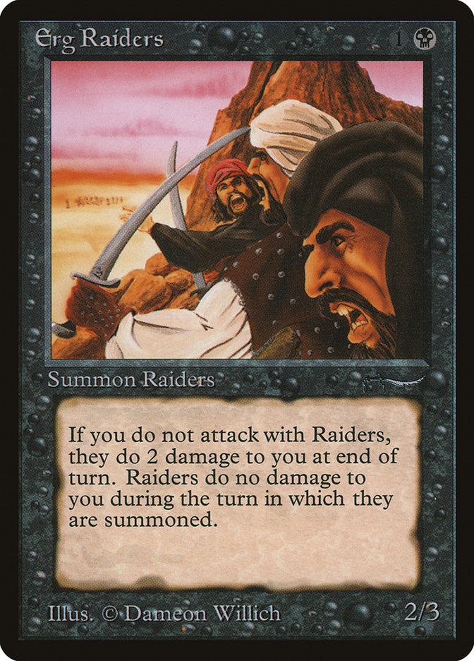 Erg Raiders (Dark Mana Cost) [Arabian Nights] - The Mythic Store | 24h Order Processing