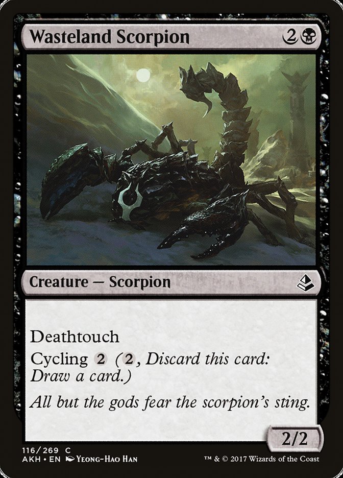 Wasteland Scorpion [Amonkhet] - The Mythic Store | 24h Order Processing