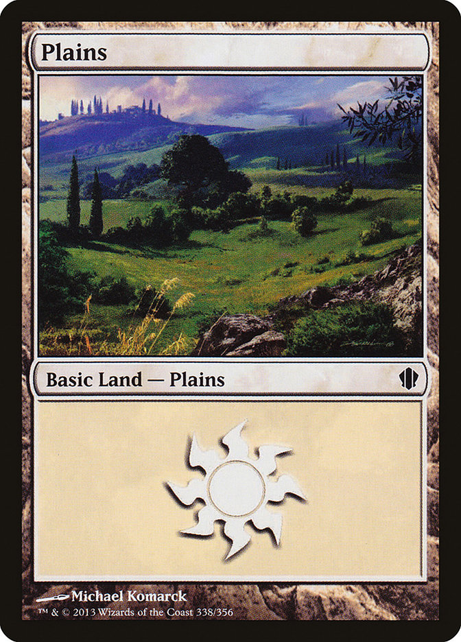 Plains (338) [Commander 2013] - The Mythic Store | 24h Order Processing