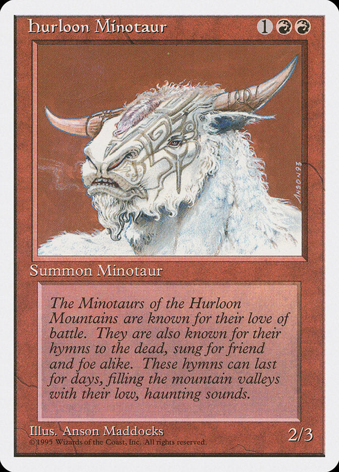 Hurloon Minotaur [Fourth Edition] - The Mythic Store | 24h Order Processing