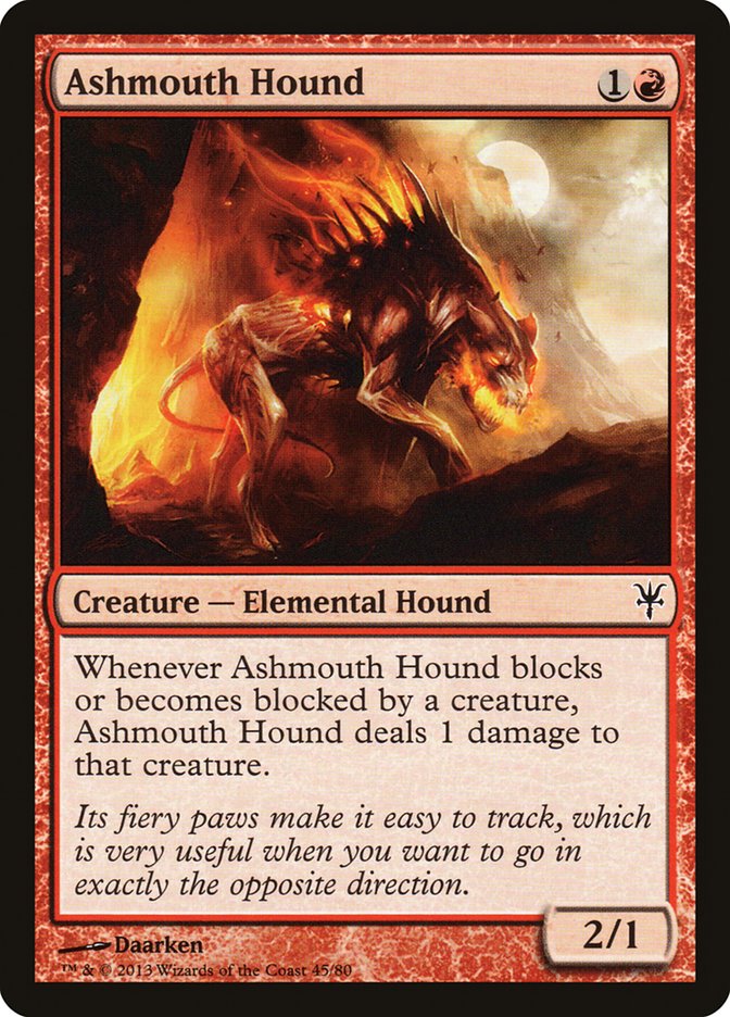 Ashmouth Hound [Duel Decks: Sorin vs. Tibalt] - The Mythic Store | 24h Order Processing